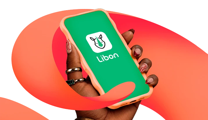 The Libon app on a phone